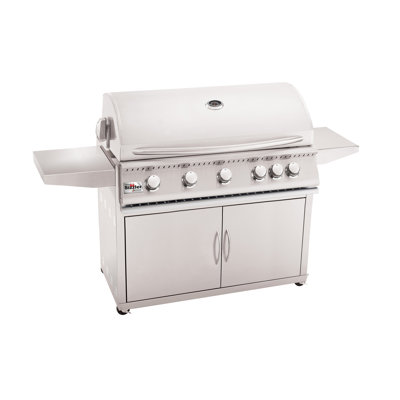Summerset Grills Sizzler Propane Gas Grill with Side Shelves Summerset Grills Sizzler Propane Gas Grill with Side Shelves